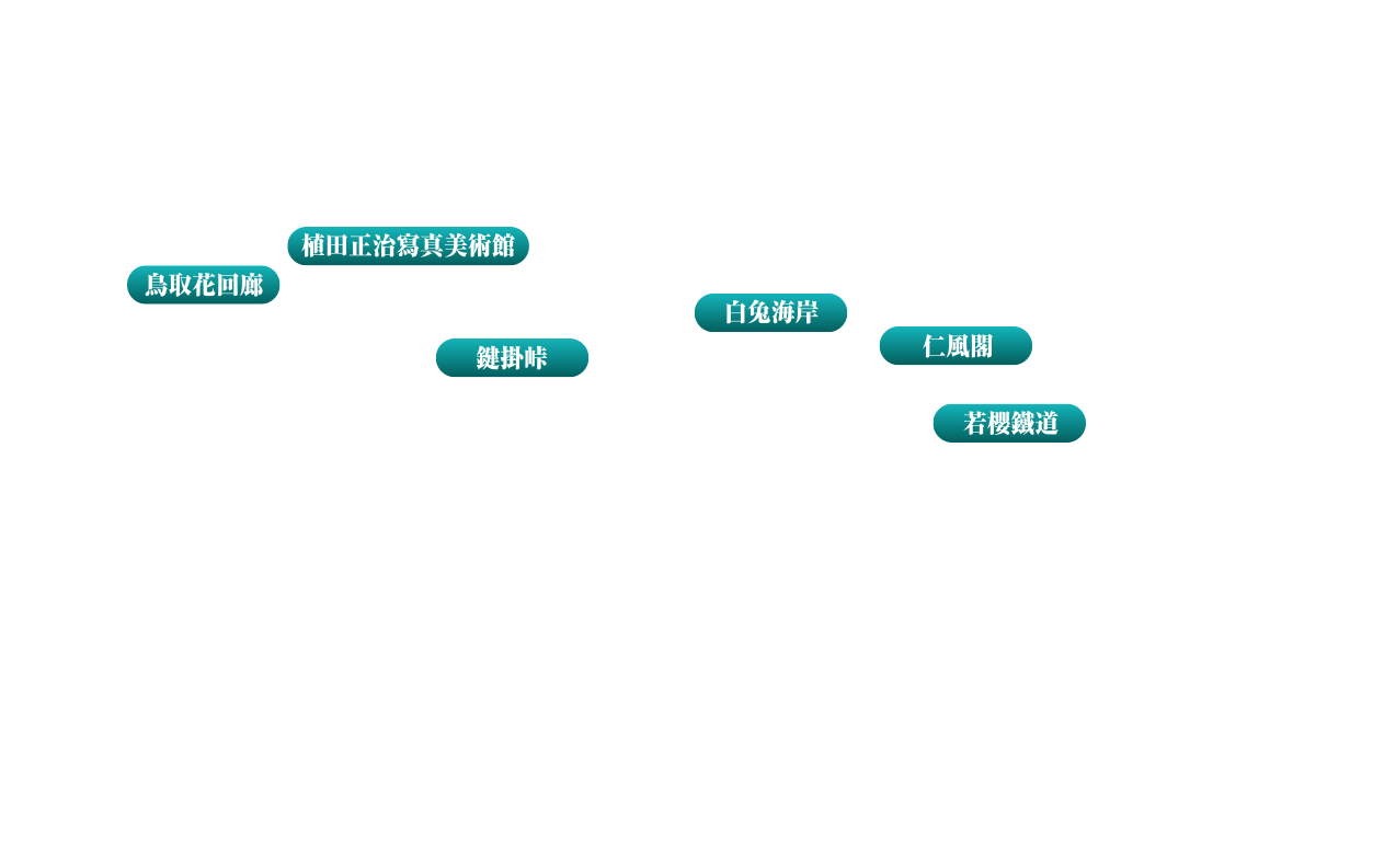 絕景攝影派鳥取景點地圖